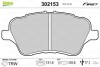 Тормозные колодки дисковые FORD B-Max/Fiesta/TourneoCourier/TransitCourier "1,0-1,6 "F "08>> Valeo 302153 (фото 2)