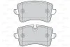 Тормозные колодки дисковые AUDI A4/A5/Q5 "1,8-4,2 "R "07>> Valeo 302157 (фото 1)