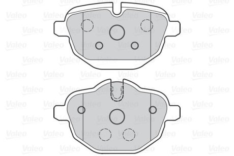 Гальмівні колодки дискові BMW 5/7/i8/X3/X4/Z4 "1,5-3,0 "R "08>> Valeo 302159