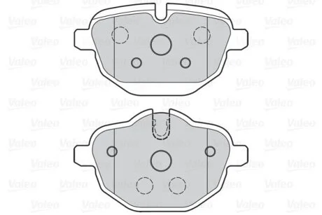 Гальмівні колодки дискові BMW 5/7/i8/X3/X4/Z4 "1,5-3,0 "R "08>> Valeo 302159