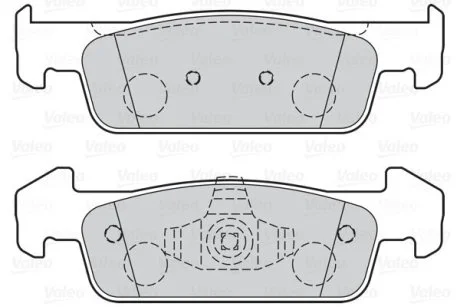 Тормозные колодки дисковые DACIA/RENAULT Logan/Sandero/Twingo "1,0-1,6 "F "12>> Valeo 302162