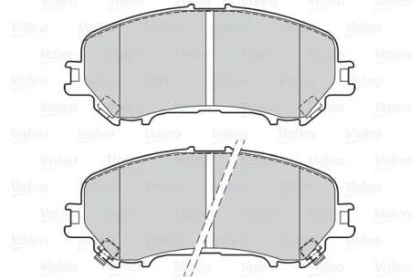 Гальмівні колодки First NISSAN/RENAULT Qashqai/Kadjar "F "13>> Valeo ="302164"