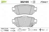 Тормозные колодки дисковые NISSAN/RENAULT X-Trail(T32)/Kadjar "1,2-1,6 "R "14>> Valeo 302165 (фото 2)
