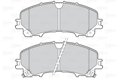 Тормозные колодки дисковые INFINITI/NISSAN/RENAULT Koleos/Q50/Q60/X-trail "1,5-3,5 "F "13>> Valeo 302167