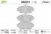 Тормозные колодки дисковые MERCEDES C-Class/E-Class "1,6-2,2 "F "13>> Valeo 302211 (фото 2)
