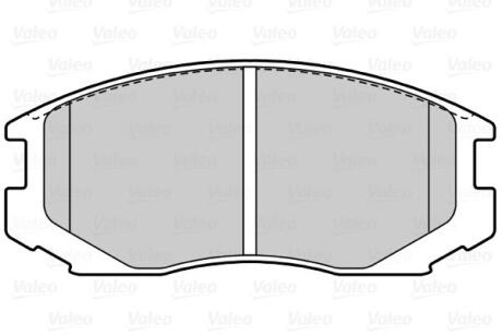 Гальмівні колодки First DAIHATSU Sirion/Terios/YRV "F "97>> Valeo ="302212"