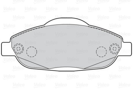Гальмівні колодки дискові PEUGEOT 3008/308 "F "07-16 Valeo 302215