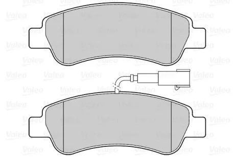 Гальмівні колодки дискові CITROEN/FIAT/PEUGEOT Boxer/Ducato/Jumper "2,0-3,0 "R 06>> Valeo 302223