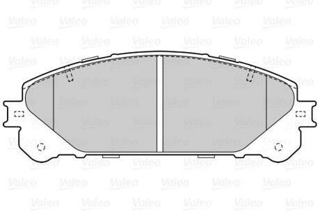Гальмівні колодки First LEXUS/TOYOTA NX200/Rav4 "F "07>> Valeo ="302224"