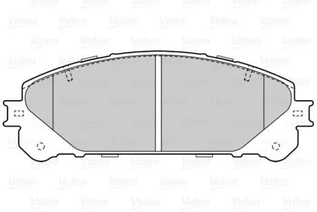 Гальмівні колодки First LEXUS/TOYOTA NX200/Rav4 "F "07>> Valeo ="302224"