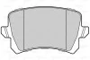 Тормозные колодки дисковые VAG A6/Q3/Passat/Sharan/Tiguan "1,4-3,6 "R "05-18 Valeo 302258 (фото 1)