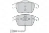 Тормозные колодки дисковые AUDI Q3 "1,4-2,0 "F "11-18 Valeo 302261 (фото 1)