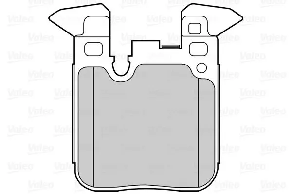 Гальмівні колодки First BMW 1/2/3 "R "11>> Valeo ="302266" (фото 1)