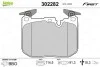 Тормозные колодки дисковые BMW 1/2/3/4 "F "11>> Valeo 302282 (фото 2)