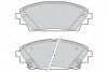 Гальмівні колодки дискові MAZDA CX-3/Mazda 3 "1,5-2,0 "F "08>> Valeo 302285 (фото 1)