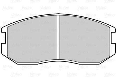 Гальмівні колодки First DAIHATSU/MITSUBISHI Terios/Lancer "F "85>> Valeo ="302289"