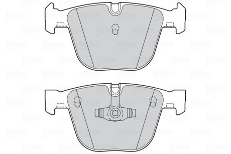 Тормозные колодки дисковые BMW 5/7 "R "08-17 Valeo 302290
