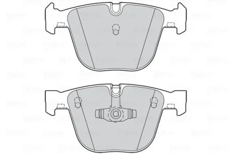 Тормозные колодки дисковые BMW 5/7 "R "08-17 Valeo 302290