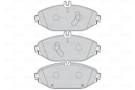 Гальмівні колодки First MB C-Class/CLS/E-Class "F "96>> Valeo ="302305"