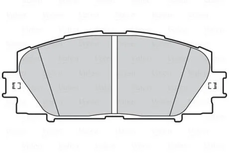 Гальмівні колодки First TOYOTA/Lexus/Prius "F"09>> Valeo ="302334"