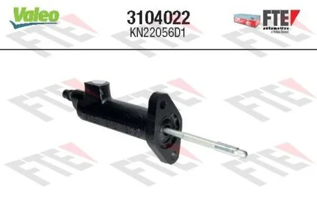 Робочий циліндр зчеплення Valeo 3104022