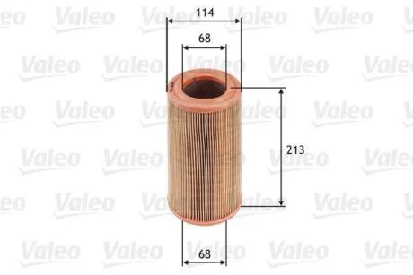 Фільтр повітряний CITROEN/PEUGEOT Berlingo/306 "1,8-1,9 "93-15 Valeo ="585615"