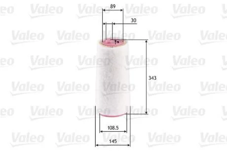 Фільтр повітряний ALPINA/BMW/LAND ROVER/MG/ROVER D3/3/Freelander/MG/75 "2,0 "98-12 Valeo ="585617"
