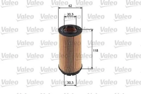 Фільтр масляний CHRYSLER/HYUNDAI/JEEP/KIA Voyager/Santa Fe/Cherokee/Sportage "1,5-2,8 "00-10 Valeo ="586525"