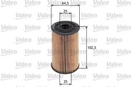 Фільтр масляний HYUNDAI/KIA I30/Ceed "1,1-5,0 "05>> Valeo ="586579"