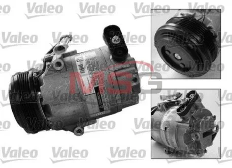 Компресор кондиціонера ASTRA/COMBO 1.6-2.0 98- Valeo 699270
