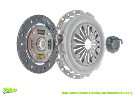 Комплект зчеплення з вижимним Nemo/Bipper 1.4HDI 08- (200mm18z) Valeo 786076