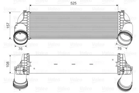 Радиатор VALEO Valeo 818562