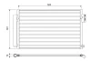 Радіатор кондиціонера FIAT 500L/TIPO 0.9-1.4 12- Valeo 822641 (фото 1)