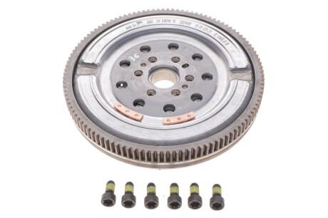 Двомасовий маховик (289мм, без болтів) ALFA ROMEO GIULIETTA, MITO FIAT 500L, BRAVO, BRAVO II, DOBLO, DOBLO CARGO, IDEA, LINEA, PUNTO EVO LANCIA DELTA III, MUSA OPEL COMBO TOUR 1.6D 09.07- Valeo 836046