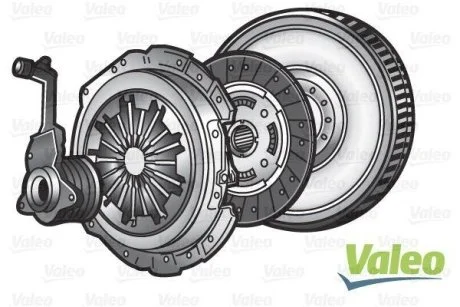 Сцепление комплект + DMF NISSAN Qashqai/X-Trail ''2.0dci "07-13 Valeo 845054