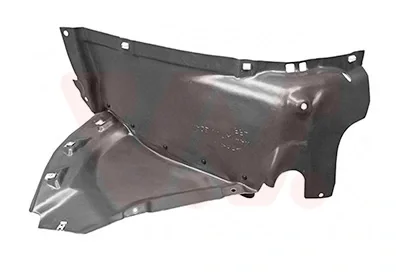 Підкрильник (передній/передня частина) Audi A4 15- (R) Van Wezel 0346432