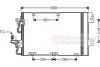 Радиатор кондиционера VAN WEZEL Van Wezel 37005367 (фото 3)