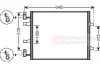 Радиатор кондиционера VAN WEZEL Van Wezel 43005459 (фото 3)