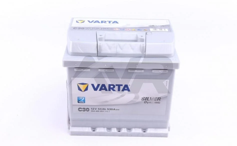 Стартерна батарея (акумулятор) VARTA 554400053 3162 (фото 1)