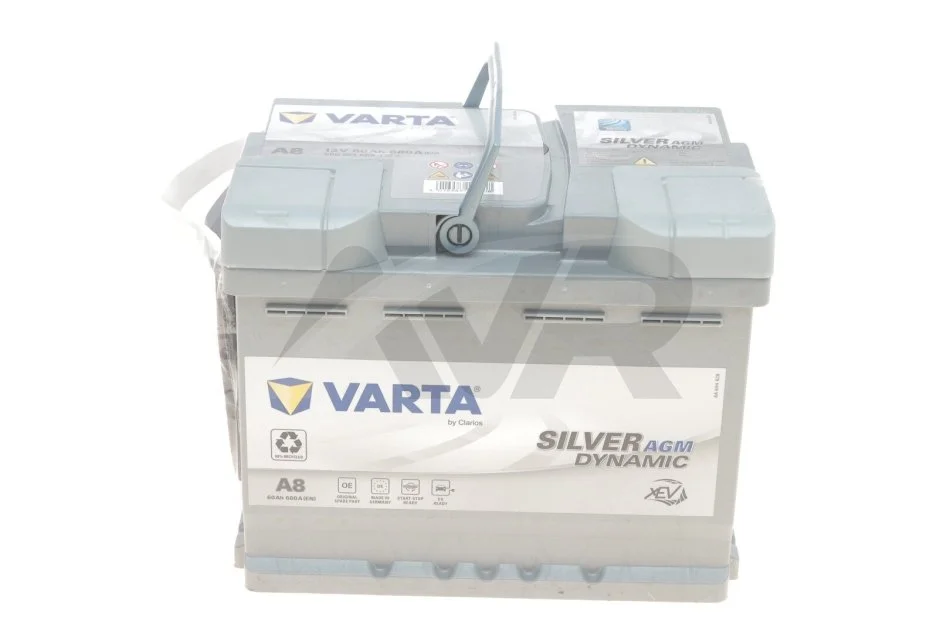 Стартерна батарея (акумулятор) VARTA 560901068 J382 (фото 1)