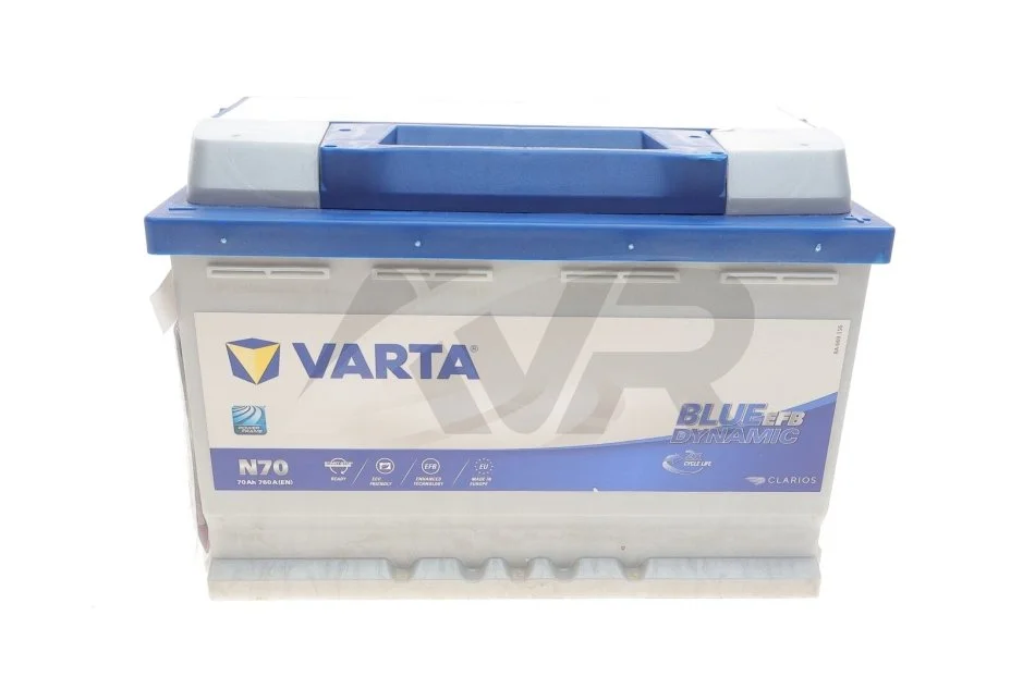 Стартерна батарея (акумулятор) VARTA 570500076 D842 (фото 1)