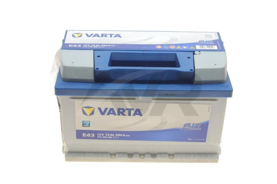 Стартерна батарея (акумулятор) VARTA 572409068 3132 (фото 1)
