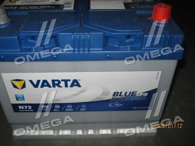 Акумулятор - VARTA 572501076 (фото 1)