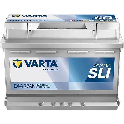 Акумулятор 12В 77Агод./780А (EN) Dynamic SLI (R+ стандартні клеми) 278x175x190 B13 - монтажний фланець 10.5мм (пусковий) VARTA 577400078K262 (фото 1)