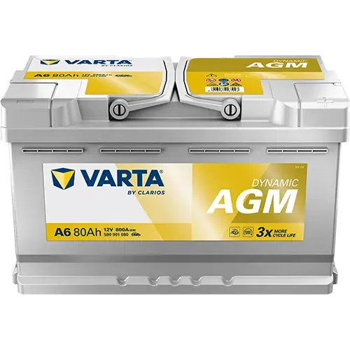 Акумулятор VARTA 580901080K262 (фото 1)