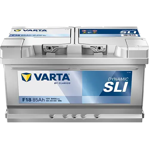 Акумулятор 12В 85Агод./800А (EN) Dynamic SLI (R+ стандартні клеми) 315x175x175 B13 - монтажний фланець 10.5мм (пусковий) VARTA 585200080K262 (фото 1)