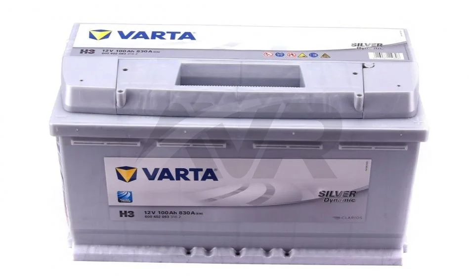 Стартерна батарея (акумулятор) VARTA 600402083 3162 (фото 1)