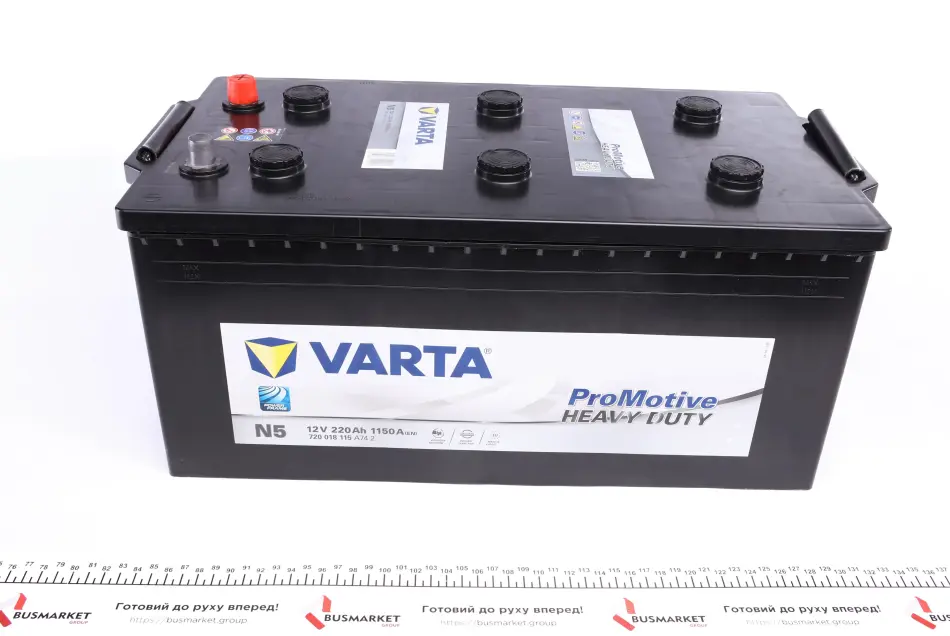 Стартерна батарея (акумулятор) VARTA 720018115 A742 (фото 1)