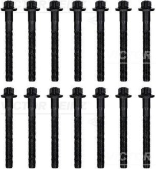 Комплект болтов с головкой системы TORX из черного металла VICTOR REINZ 14-32109-03