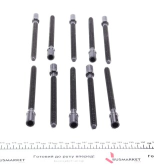 Комплект болтов с головкой системы TORX из черного металла VICTOR REINZ 14-32195-01